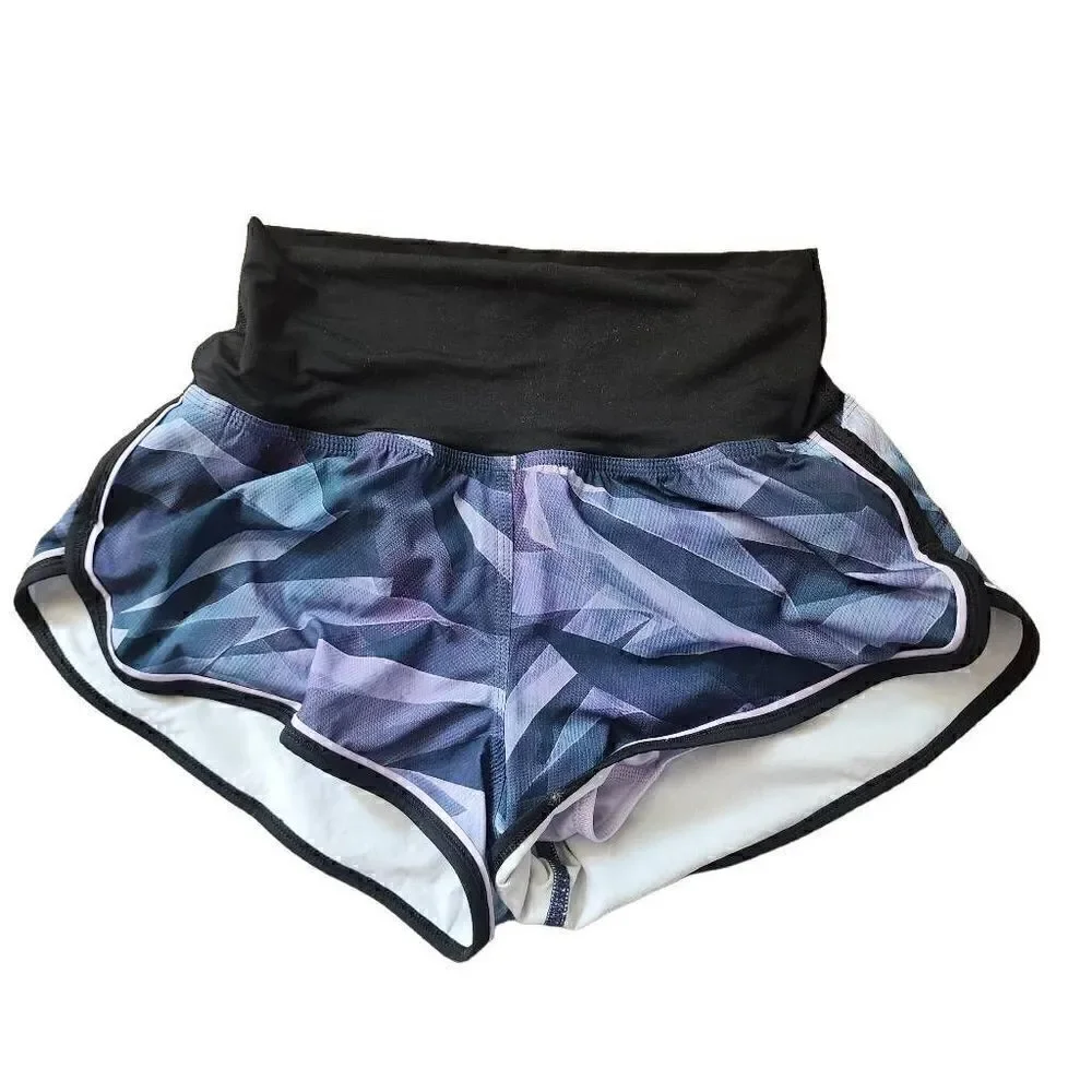 Lululemon drop it low shorts pretty prism 4